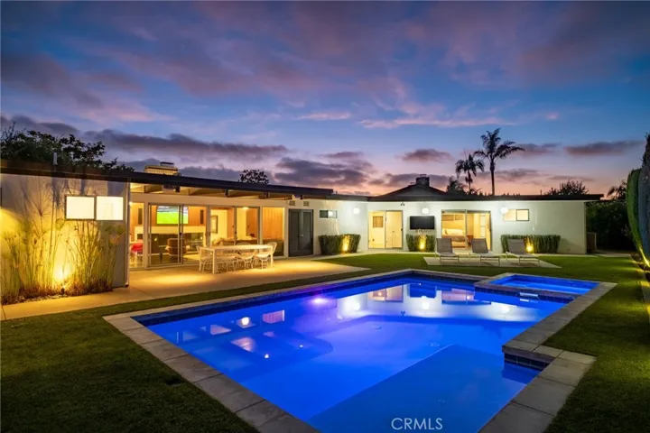 Iconic California style in this Mid-Century Modern showpiece
