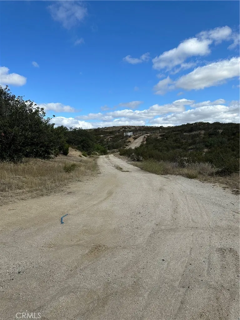 Driveway into parcel. Driveway into parcel.