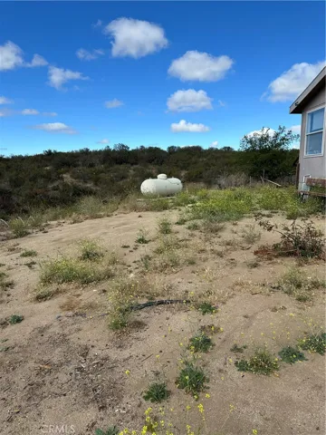 Propane tank.