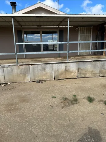 View of front door.