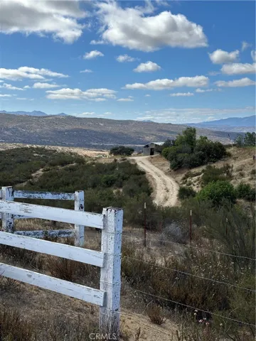 Driveway into parcel.
