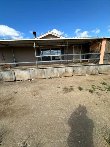 View of front door.