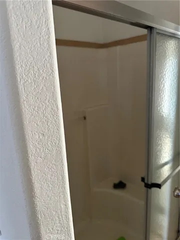 Master shower.