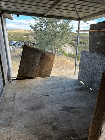 Storage area.
