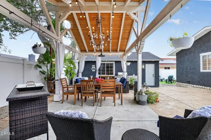 Backyard Patio Area