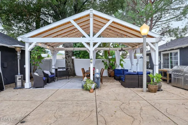 Backyard Patio Area