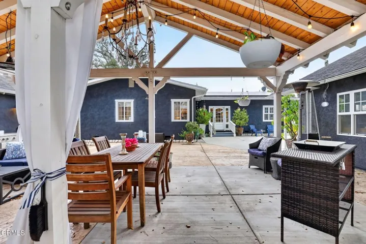 Backyard Patio Area