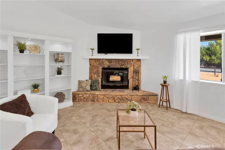 living room fireplace