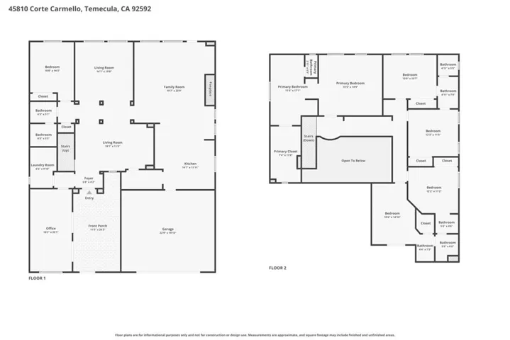 45810 Corte Carmello, Temecula, California 92592