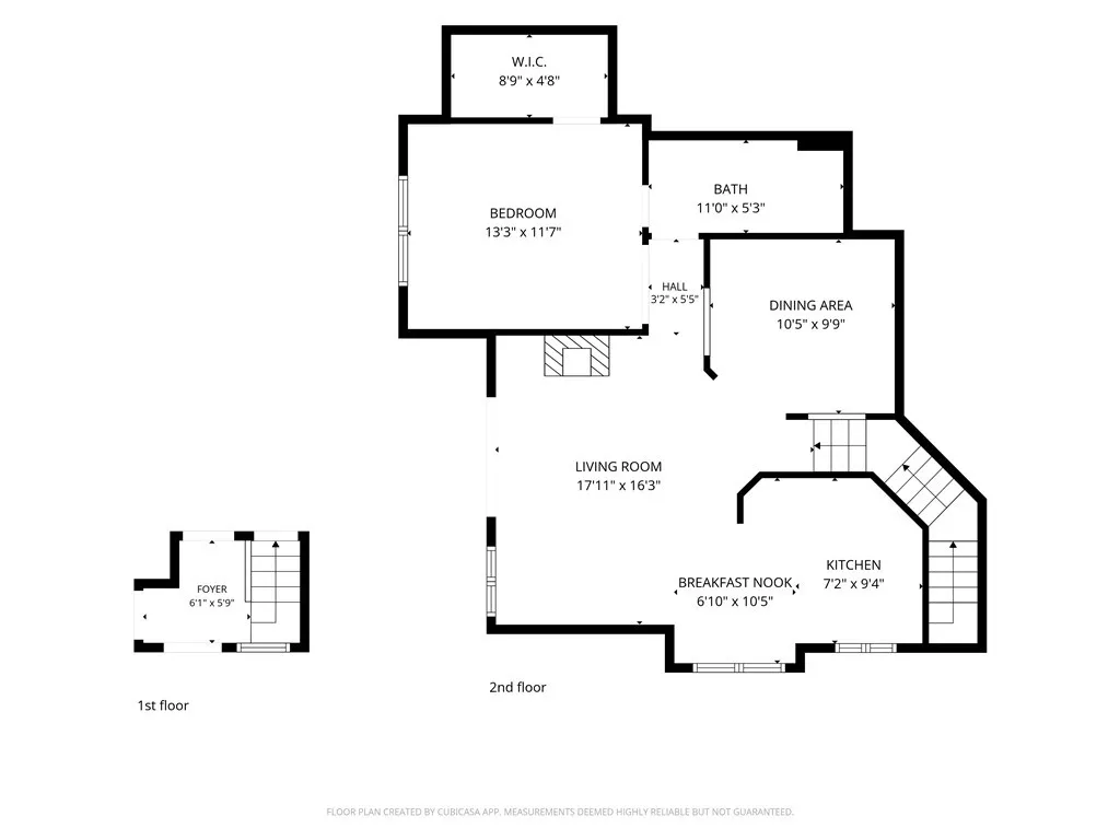 Via Crespi floor plan