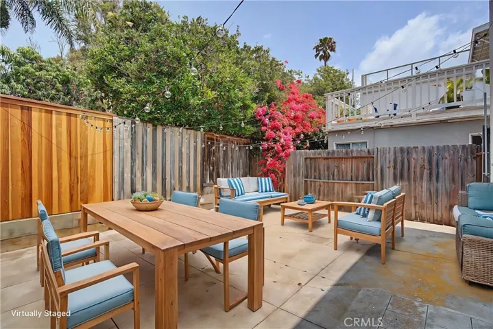 Virtually Staged Backyard