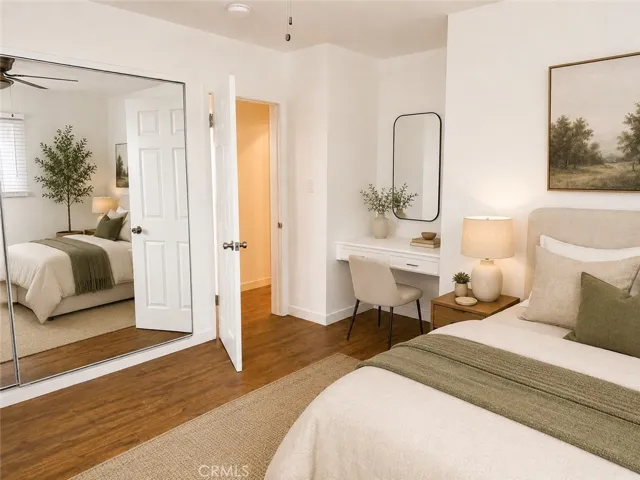 Bedroom Staged