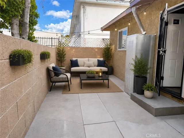 Patio Staged