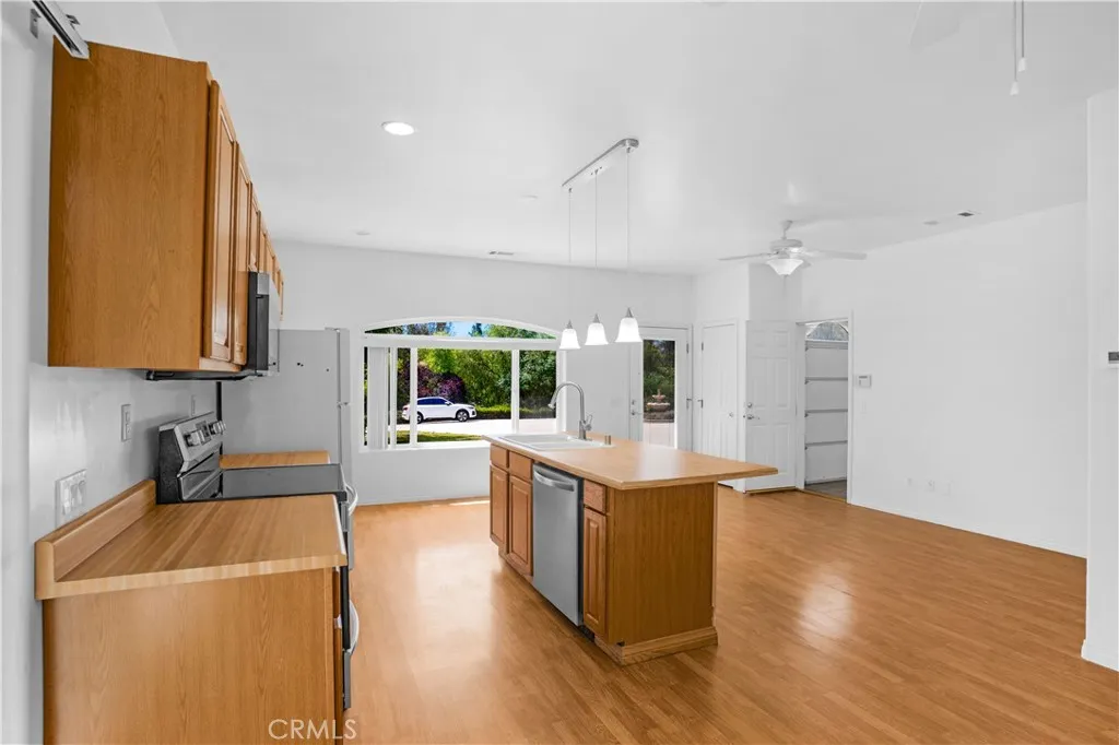 Casita kitchen and living space