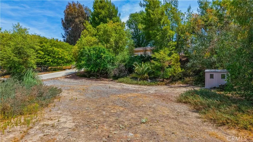 Yard in front of home