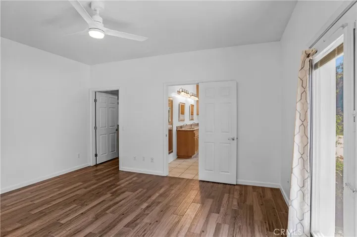 Entrance to Primary bathroom and walk in closet