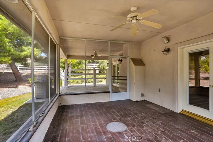 Screened in sunroom