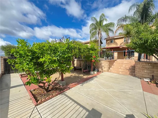 Backyard step down