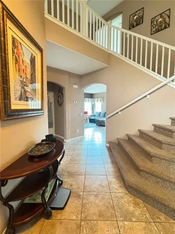 stair down High ceiling