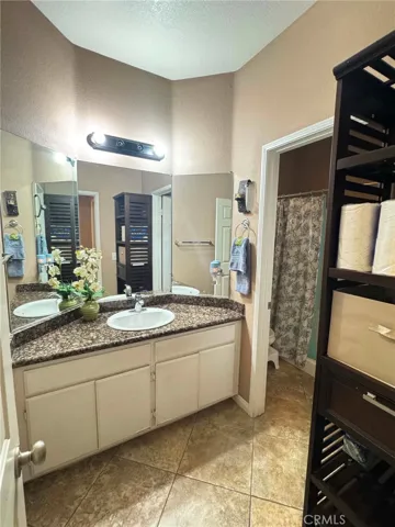 Downstairs bathroom vanity
