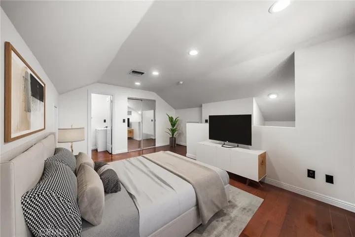 Virtually Staged Upstairs Loft