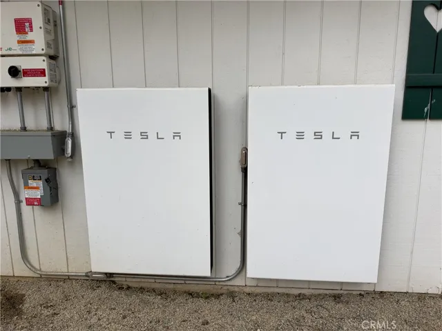 2 Tesla Batteries.