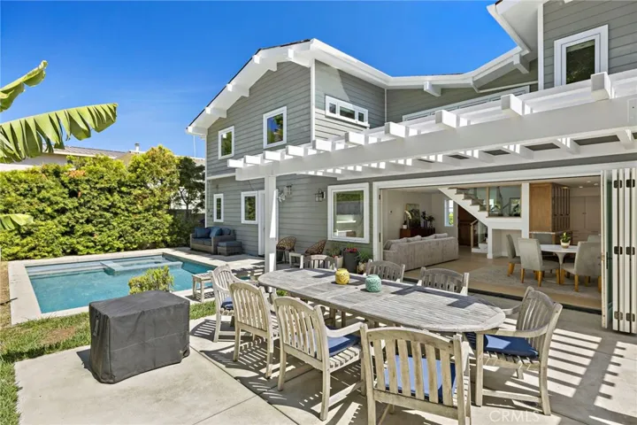 Great pool yard with room to entertain