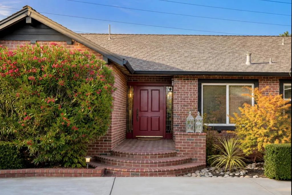 Front exterior view of the home.