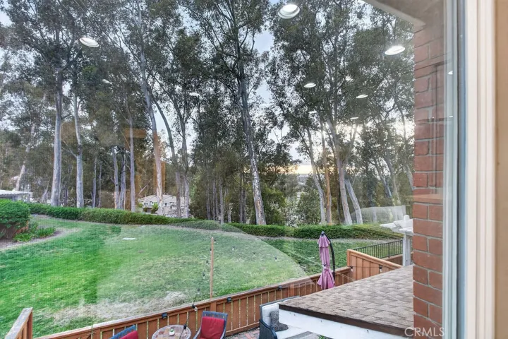 View out bedroom window