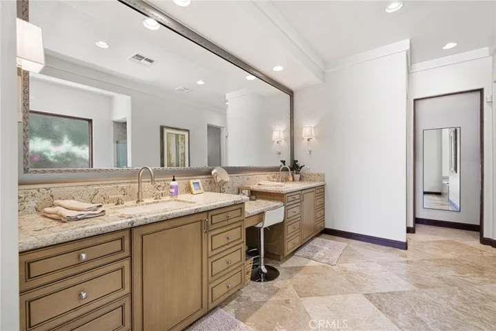 Spa-like primary bathroom