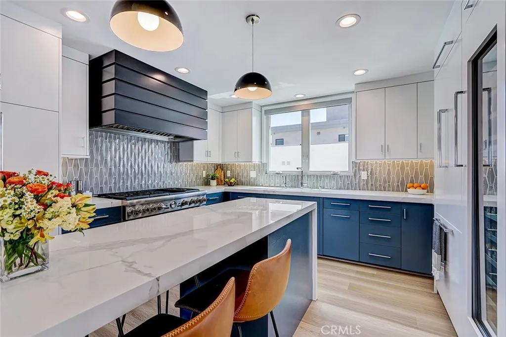 Remodeled open kitchen