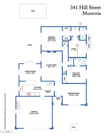 341 Hill Street, Monrovia, California 91016