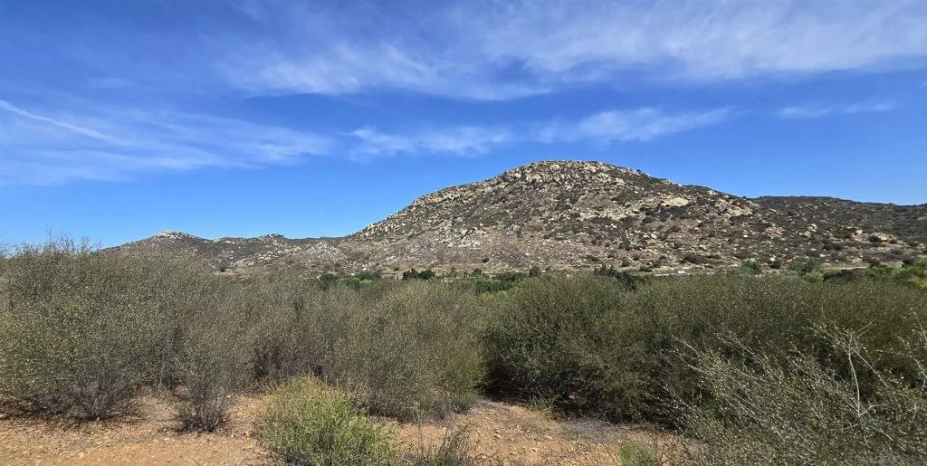 South facing view from the hill