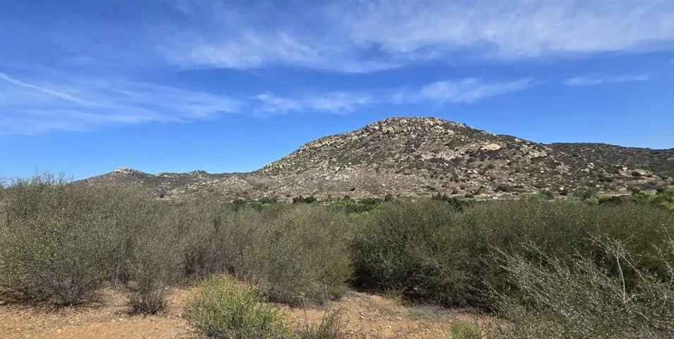 South facing view from the hill