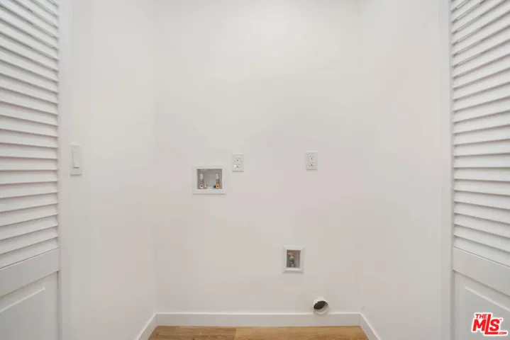 Laundry Closet - Front House