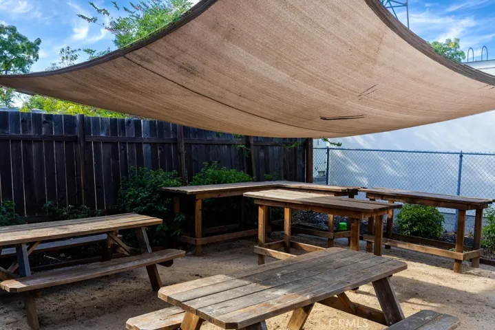 Outdoor common area.