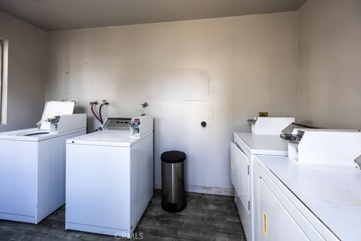 Indoor laundry.