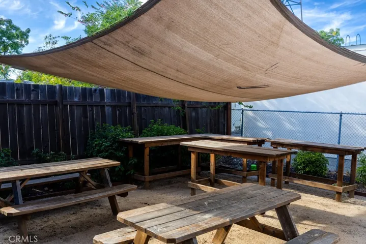 Outdoor common area.