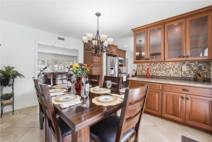 Formal Dining Room features tiled flooring