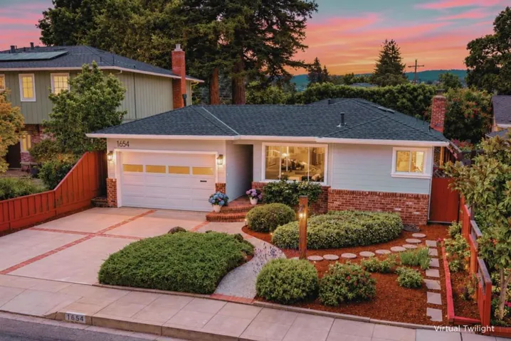 1654 Chestnut Street, San Carlos, California 94070