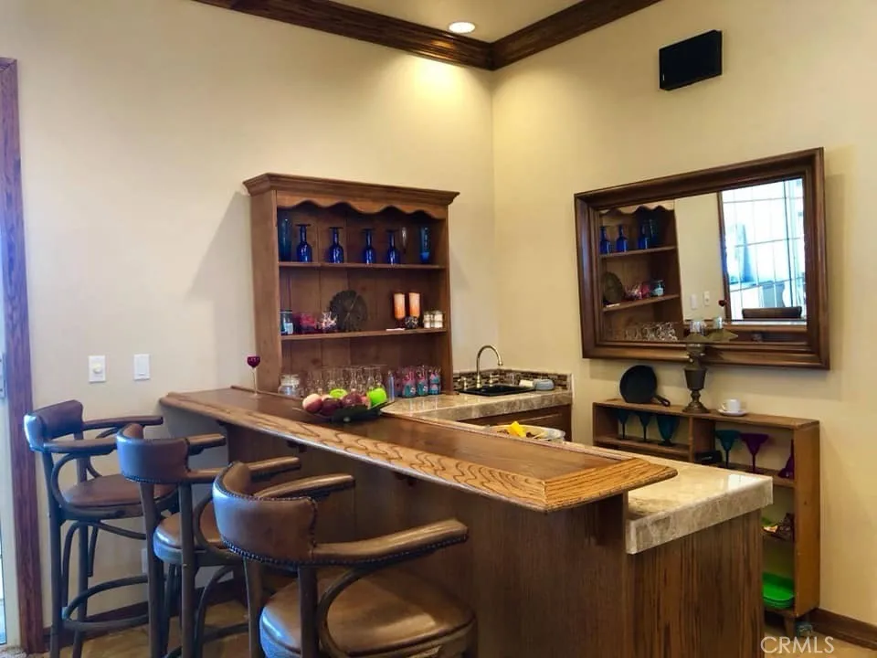 bar in family area