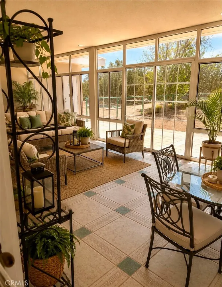 AI Digitally Altered enclosed patio