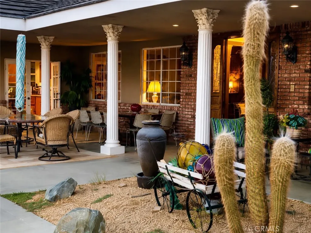 common area in front of door