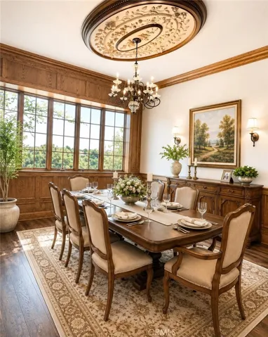 AI Digitally Altered dinning area #2
