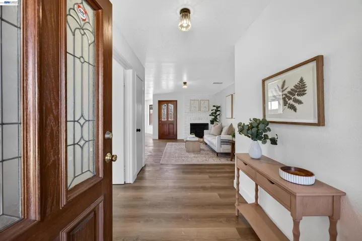 Main entrance to the main home