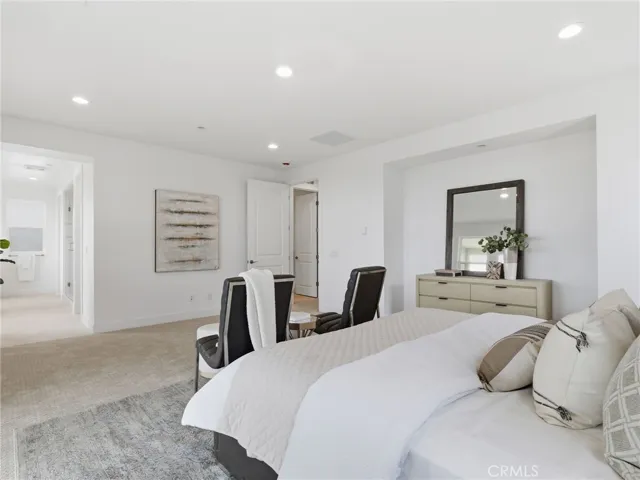 Primary Bedroom: Merle Prairie Inspired - Skylar at FivePoint Valencia - Photos of another homesite - Not actual home for sale - Photos have similar finishes/selections of homesite 58