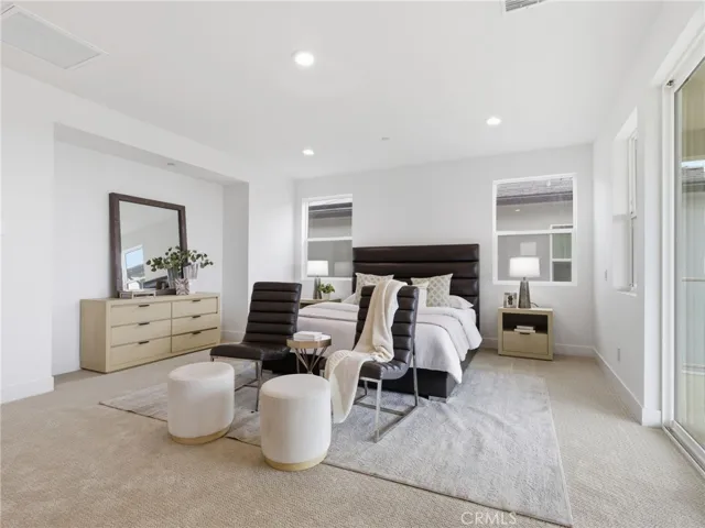 Primary Bedroom: Merle Prairie Inspired - Skylar at FivePoint Valencia - Photos of another homesite - Not actual home for sale - Photos have similar finishes/selections of homesite 58