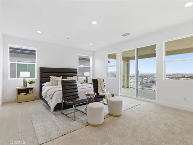 Primary Bedroom: Merle Prairie Inspired - Skylar at FivePoint Valencia - Photos of another homesite - Not actual home for sale - Photos have similar finishes/selections of homesite 58