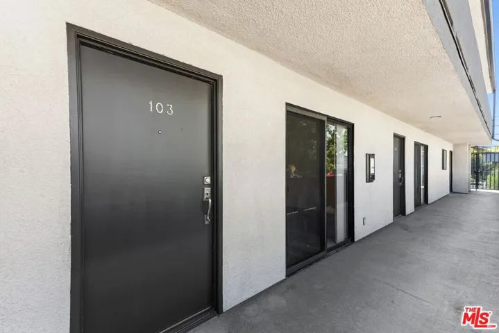 Entrance to #103
