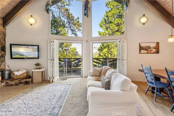 Living room and view